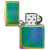 Зажигалка ZIPPO Classic с покрытием Multi Color, латунь/сталь, разноцветная, 38x13x57 мм, изображение 3