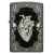 Зажигалка ZIPPO Heart Design с покрытием Iron Stone, латунь/сталь, серая, 38x13x57 мм, изображение 2