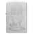 Зажигалка ZIPPO Vintage Dance с покрытием Satin Chrome, латунь/сталь, серебристая, 38x13x57 мм, изображение 2