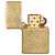 Зажигалка ZIPPO Classic с покрытием Tumbled Brass, латунь/сталь, золотистая, матовая, 38x13x57 мм, изображение 4