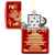 Зажигалка ZIPPO Eastern Design с покрытием Metallic Red, латунь/сталь, красная, 38x13x57 мм, изображение 3