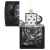 Зажигалка ZIPPO Spazuk Design с покрытием Black Matte, латунь/сталь, чёрная, матовая, 38x13x57 мм, изображение 3