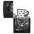 Зажигалка ZIPPO Spazuk Design с покрытием Black Matte, латунь/сталь, чёрная, матовая, 38x13x57 мм, изображение 4