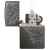 Зажигалка ZIPPO Classic с покрытием Gray, латунь/сталь, серая, матовая, 38x13x57 мм, изображение 3