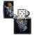 Зажигалка ZIPPO Darts с покрытием Black Matte, латунь/сталь, черная 38x13x57 мм, изображение 4