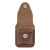 Чехол ZIPPO для широкой зажигалки, кожа, с кожаным фиксатором на ремень, коричневый, 57x30x75 мм, изображение 2
