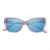 Очки солнцезащитные ZIPPO, женские, розовые, оправа из поликарбоната, голубые линзы, изображение 2