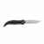 Нож складной Stinger, 101 мм (серебристый), материал рукояти: древесина черного дерева (черный), изображение 3