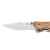 Нож складной Stinger, 110 мм, (серебристый), материал рукояти: дерево/сталь (светло-коричневый), изображение 4