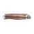 Нож складной Stinger, 106 мм, (серебристый), материал рукояти: сталь/дерево (серебристо-коричневый), изображение 2