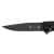 Нож складной Stinger, 102 мм, (черный), материал рукояти: нержавеющая сталь, стеклотекстолит G10, изображение 4