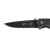 Нож складной Stinger, 71 мм, (чёрный), материал рукояти: сталь/дерево (коричневый), изображение 4