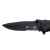 Нож складной Stinger, 90 мм, (чёрный), материал рукояти: сталь/алюминий (серый камуфляж/чёрный), изображение 4