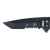Нож складной Stinger, 90 мм (чёрный), материал рукояти: сталь/алюминий/пластик (чёрный), изображение 4