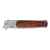 Нож складной Stinger, 100 мм, (серебристый), материал рукояти: сталь/дерево (серебристо-коричневый), изображение 2