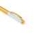 Ручка шариковая Pierre Cardin GOLDEN. Цвет - золотистый и белый. Упаковка B-1, изображение 4