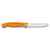 Нож для овощей VICTORINOX SwissClassic, складной, лезвие 11 см с волнистой кромкой, оранжевый, изображение 2