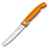 Нож для овощей VICTORINOX SwissClassic, складной, лезвие 11 см с волнистой кромкой, оранжевый, изображение 4