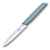 Нож для овощей и фруктов VICTORINOX Swiss Modern, лезвие 10 см с волнистой кромкой, серо-голубой, изображение 3