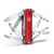 Нож-брелок VICTORINOX Mini Champ, 58 мм, 17 функций, красный, изображение 2