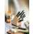 Набор из 9 столовых приборов VICTORINOX: 6 ножей, вилка д/мяса, ножницы, мусат, в буковой подставке, изображение 12