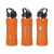 Бутылка для воды 'Индиана' 600 мл, покрытие soft touch, оранжевый, Цвет: оранжевый, изображение 4