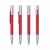 Ручка шариковая 'Clas', покрытие soft touch, красный, Цвет: красный, изображение 3