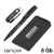 Набор ручка + флеш-карта 8Гб + зарядное устройство 4000 mAh в футляре, покрытие softgrip, черный, Цвет: черный, изображение 2