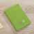Шильд металлический, покрытие soft touch, подложка хром, зеленое яблоко, Цвет: зеленое яблоко, изображение 5
