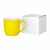 Керамическая кружка Viana, желтая, Цвет: желтый, Объем: 0.35, Размер: 96x123x95, изображение 4