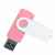 Флешка TWIST WHITE COLOR Розовая с белым 4015.10.07.32ГБ3.0, изображение 2