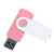 Флешка TWIST WHITE COLOR Розовая с белым 4015.10.07.4ГБ, изображение 2