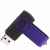 Флешка TWIST COLOR MIX Черная с фиолетовым 4016.08.11.16ГБ, изображение 2