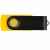 Флешка TWIST COLOR MIX Желтая с черным 4016.04.08.32ГБ, изображение 3
