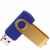 Флешка TWIST COLOR MIX Синяя с золотистым 4016.01.17.8ГБ, изображение 2