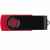 Флешка TWIST COLOR MIX Красная с черным 4016.03.08.16ГБ3.0, изображение 3