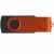 Флешка TWIST COLOR MIX Черная с оранжевым 4016.08.05.8ГБ, изображение 3