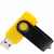 Флешка TWIST COLOR MIX Желтая с черным 4016.04.08.16ГБ, изображение 2