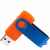 Флешка TWIST COLOR MIX Оранжевая с синим 4016.05.01.8ГБ, изображение 2
