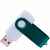 Флешка TWIST WHITE COLOR Белая с зеленым 4015.02.4ГБ, изображение 2