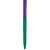 Ручка ZETA SOFT MIX Зеленая с фиолетовым 1024.02.11, изображение 2