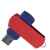 Флешка ELEGANCE COLOR Темно-синяя с красным 4026.14.03.8ГБ, изображение 2