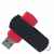 Флешка ELEGANCE COLOR Красная с черным 4026.03.08.8ГБ, изображение 2