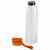 Бутылка для воды VIKING WHITE 650мл. Белая с оранжевой крышкой 6143.05, изображение 2