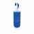 Стеклянная бутылка в силиконовом чехле, Синий, Цвет: синий, Размер: , высота 22,2 см., диаметр 7 см., изображение 3