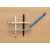 Металлическая ручка-стилус Slim, серый,, Цвет: серый, Размер: , высота 14 см., диаметр 0,8 см., изображение 4