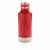 Герметичная вакуумная бутылка с шильдиком, Красный, Цвет: красный, Размер: , высота 20,3 см., диаметр 7,5 см., изображение 6