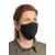 Двухслойная многоразовая маска из хлопка, Черный, Цвет: черный, Размер: Длина 35,5 см., ширина 14,5 см., высота 0,1 см., изображение 6