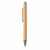Тонкая бамбуковая ручка, Серый, Цвет: коричневый, серебряный, Размер: , высота 13,8 см., диаметр 1,1 см., изображение 2