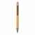 Тонкая бамбуковая ручка, Серый, Цвет: коричневый, серебряный, Размер: , высота 13,8 см., диаметр 1,1 см., изображение 5